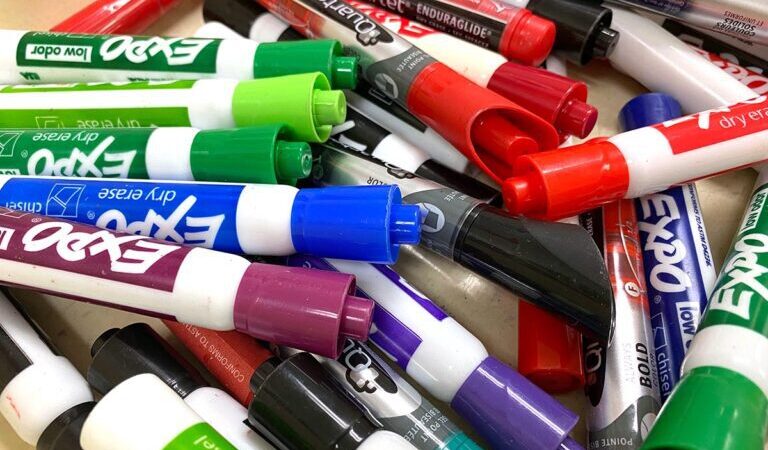 8 Clever Ways You Never Thought to Use Dry-Erase Markers in the Art Room